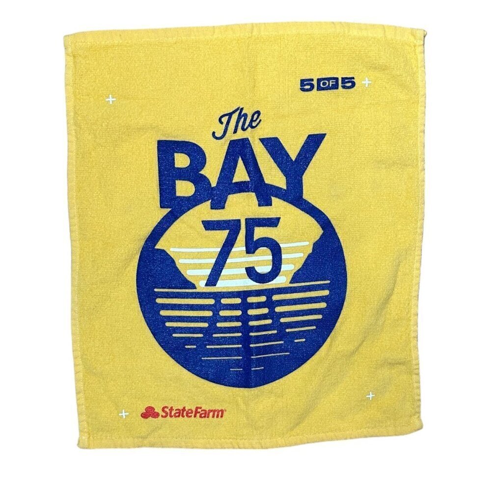 GSW Golden State Warriors The Bay 75 State Farm Rally Towel